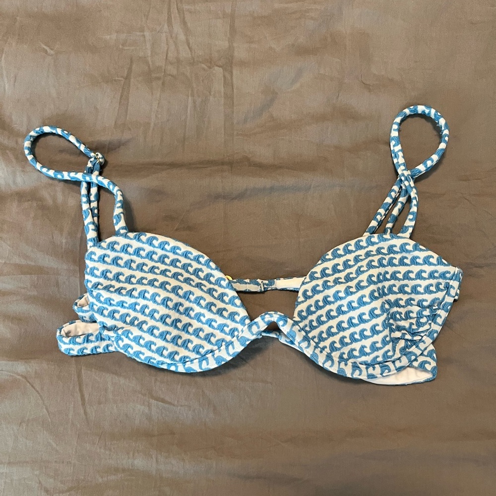 Top and Bottom Montce Wave Repeat bikini *SET* - Elany Top and Lulu Bottom - XS - Picture 2 of 10